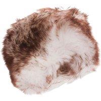 Nordvek Women's Classic Zhivago Style Sheepskin Hat in Off-White