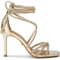 Carvela Women's 'Paparazzi Tie' Heels in Gold | Size: 3