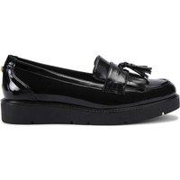 Carvela Women's 'Sky Tassel' Patent Flats in Black | Size: 8