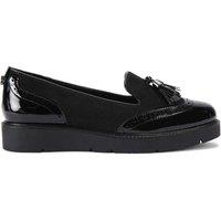 Carvela Women's 'Sky Brogue' Flats in Black | Size: 7