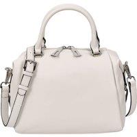 Womens Real Leather Handbag Small Size Shoulder Bag Luna Ivory