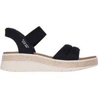BOBS SUN RAY Slip-Ins Quarter Strap Sandal Black
