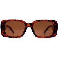 montana Women's Rectangle Shiny Turtle Brown Polarized MP76