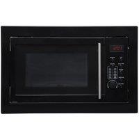 SIA BIM25BL Black 25L Integrated Built in 900W Digital Timer Microwave Oven