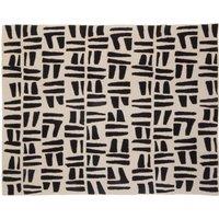 Orsina Bosie Ozella Natural & Black Throw