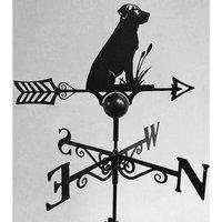 Poppyforge Labrador Weathervane - Steel - W65 x H88 cm - Powder Coated Black