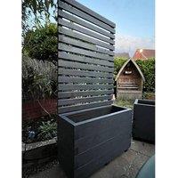 Buttercup Farm Suffolk Planter & Trellis- 4 Pack- Colour Choice- L210 x W40 x H150 cm