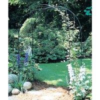 Poppyforge Oregon Arch Hard standing BM/RtR - Steel - L53 x W152 x H229 cm in Dark Green