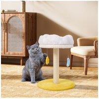 Cat Tree with Sisal Scratching Post and Hanging Toys