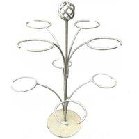 Poppy Forge Cocktail Tree - Steel - L40.6 x W40.6 x H47 cm - Silver