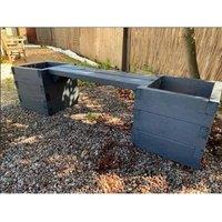 Buttercup Farm Suffolk Double Planter Bench (Choice of Colours) - L180 x W40 x H40 cm