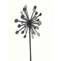 Poppy Forge 4Ft 3D Allium Plant Pin (2 Parts) BM/RtR (Pack of 3) - Steel - H122 cm in Black