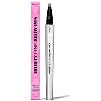 Benefit Women's Mighty Fine Brow Superfine Triple Tip Pen in 4.5 Neutral Deep Brown | Size: 9ml