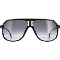 Carrera Men's Aviator Black Gold Dark Grey Gradient 1047/S