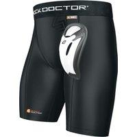 Shock Doctor Men's Core Compression Shorts in Black | Size: XL