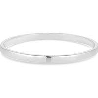 Simply Silver Women's Sterling Silver 925 Classic Bangle