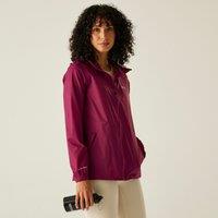 Regatta Women's 'Pack-It III' Waterproof Packaway Jacket in Grape | Size: 14