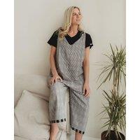 Turtledove London Women's Grace Multicolour Check Print Reversible Wide Leg Jumpsuit | Size: 12