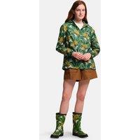 Regatta Women's Orla Kiely Waterproof Pack-It-Jacket in Bottle Green | Size: 18