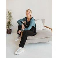 Turtledove London Women's Jilly Black Jumpsuit | Size: 18-22