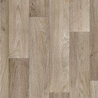 Vinyl Flooring UK Brown Wood Effect 2.8mm Cushion Backed Vinyl Flooring Sheet | Size: 4000mm x 4000mm