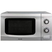 Abode 20 Litre 700W Manual Microwave with Defrost AMM2001-M in Silver