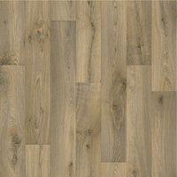 Vinyl Flooring UK Brown Wood Effect 2.5mm Felt Backed Vinyl Flooring Sheet | Size: 3000mm x 6000mm
