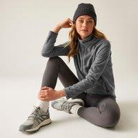 Regatta Women's Mayse Full Zip Lightweight Marl Fleece in Grey | Size: 18
