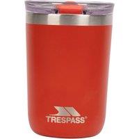 Trespass Rounder Stainless Steel Travel Cup in Red
