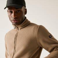Regatta Men's 'Garrian II' Full Zip Fleece in Dark Brown | Size: 3XL
