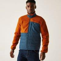 Regatta Men's Frankie Borg Hybrid Insulating Fleece in Orange | Size: 2XL