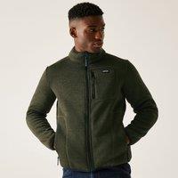 Regatta Men's Barlee Full-Zip Insulating Active Fleece in Green | Size: 2XL