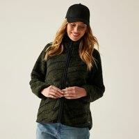 Regatta Women's Frankie Borg Full Zip Insulating Fleece in Green | Size: 16
