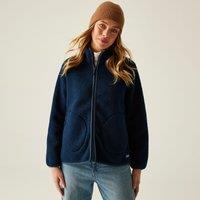Regatta Women's Frankie Borg Full Zip Insulating Fleece in Navy | Size: 16