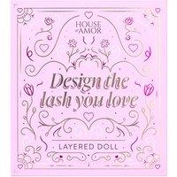 House of Amor Women's Design The Lash You Love - Layered Doll Eye in Black