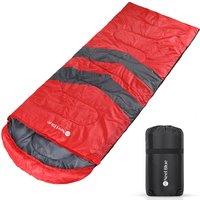 Neel Blue Foldable Telescopic Stool, Portable Collapsible Camping Stool in Red
