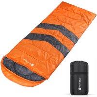 Neel Blue Foldable Telescopic Stool, Portable Collapsible Camping Stool in Orange