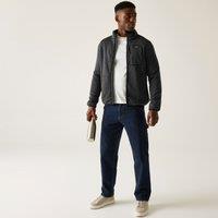 Regatta Men's Barlee Full-Zip Insulating Active Fleece in Jet Black | Size: 4XL