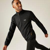 Regatta Men's Newhill Insulating Stretch Full-Zip Fleece in Black | Size: Large