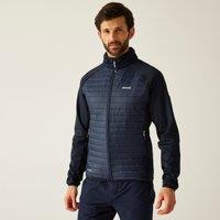 Regatta Men's Clumber Hybrid Insulated Padded Jacket in Navy | Size: XL