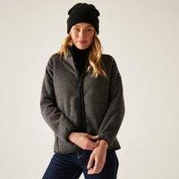 Regatta Women's Mellrey Full Zip Insulating Active Fleece in Jet Black | Size: 8
