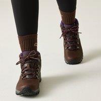 Regatta Women's Bainsford Waterproof Walking Boots in Dark Brown | Size: 8