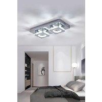 Modern Single-tier Small Crystal LED Ceiling Light