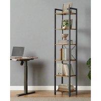 Modcraft Industrial 6-Tier Shelving Unit in Brown