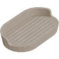 Cosmic 'Avenir Soap Dish' Rectangular Design Plastic Sand in Beige