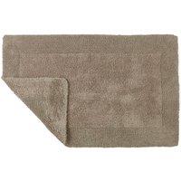 Allure Bath Fashions Elegance Reversible Heavyweight Bath Mat in Brown