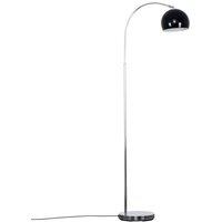 ValueLights Curva Silver Floor Lamp