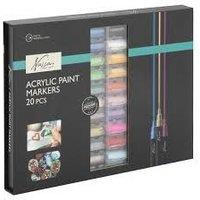 Totum Acrylic Marker Set, 20 pieces in FC Windowbox | Size: 1 Pack
