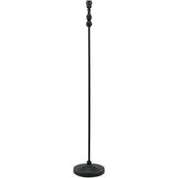 ValueLights Maggie Metal Candlestick Slim Floor Lamp Base in Black