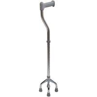 Loops Small Based Quad Cane with Swan Neck - 10 Height Settings - 127kg Weight Limit